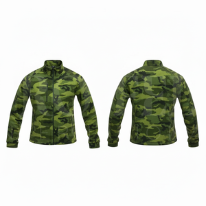 Lightweight Trendy Fashionable Customized <b>Camo</b> Front Zipper Jacket Long Sleeve Workwear Durable Fabric Winter Outdoor Jackets - Product Image 4