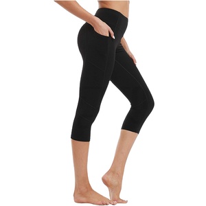 ชุดรอมเปอร์สำหรับเด็กผู้หญิงกางเกงออกกำลังกายเอวยางยืดไร้รอยต่อเลกกิ้งเล่นโยคะฟิตเนสไซส์ XL - Product Image 1