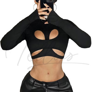 Top Corto para Mujer, Informal, Suave, Transpirable, para Uso Diario, Top Deportivo para Gimnasio, Entrenamiento, Top Activo - Product Image 2