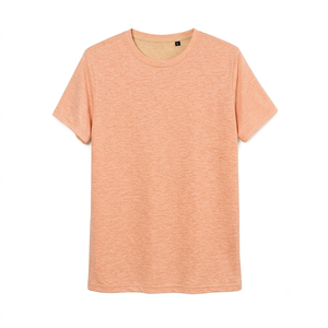 Camisetas de Alta Calidad para Hombre Más Vendidas en 2026, Camisetas Ecológicas de Manga Corta con Cuello Redondo para Hombre con Servicios OEM y ODM - Product Image 1
