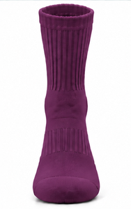 Chaussettes de sport décontractées personnalisées avec logo, en coton tricoté 100%, brodées de haute qualité, pour hommes et femmes, vente en gros - Product Image 2