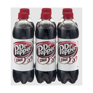 Diet Dr Pepper 23 Flavor Blend 6x16.9 Fl Oz Bottles Refreshing <b>Soft</b> <b>Drink</b> With Zero Calories Wholesale Distribution Networks - Product Image 1