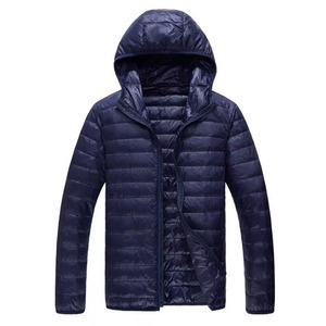High Quality Custom OEM <b>Men</b>’s Hooded Puffer Parka Hooded Winter Breathable <b>Plus</b> <b>Size</b> Zip-Up Outerwear - Product Image 2