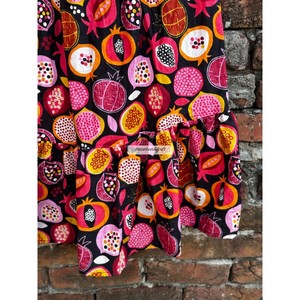 Falda Midi Larga Estilo Boho Gitano con Estampado de Frutas, Falda Maxi 100% Algodón, Falda de Verano para Mujer con Dos Bolsillos Laterales - Product Image 5