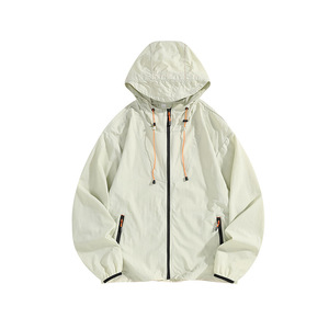 Nouvelle veste coupe-vent d'extérieur avec logo personnalisé, protection solaire UPF, légère, pour hommes et femmes, vêtements de protection solaire - Product Image 1