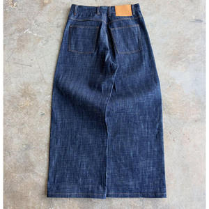 Ensemble veste et jean en denim selvedge pour homme grande taille, 100% coton, anti-boulochage et séchage rapide, vêtements d'extérieur - Product Image 2