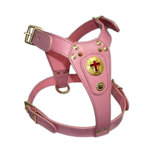 Arnés de cuero genuino indio para perros, accesorios de primera calidad para perros, arnés de cuero duradero para perros - Product Image 3