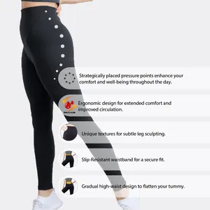 High Waist Hip-lifting Breathable Sport Leggings Women Yoga Pants With Graphene