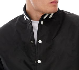 New Fashion Wholesale Plain <b>Baseball</b> <b>Jackets</b> Button Up Custom Logo Printed College Satin Varsity <b>Jacket</b> <b>For</b> <b>Men</b> - Product Image 6