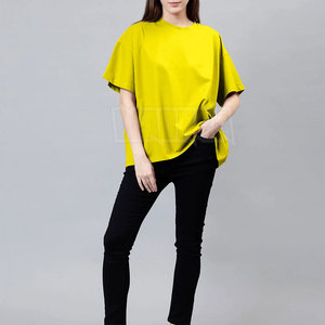 Camiseta Oversize de Estilo Casual para un Uso Diario Cómodo y un Look Moderno, Camiseta Oversize para Mujer - Product Image 3