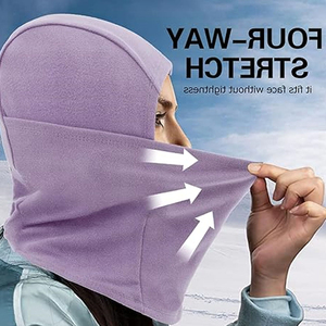 Máscara de esquí personalizada al por mayor, pasamontañas de ciclismo, máscara facial completa, protector facial para motocicleta, bufanda facial para hombre - Product Image 2