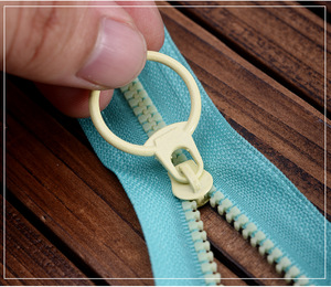 Eco-Friendly Zipper Manufacture Fancy #5 <b>Open</b> <b>End</b> <b>Zip</b> Colorful Plastic Resin Zipper for Clothes - Product Image 3