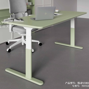 Bureau debout électrique haut de gamme réglable en hauteur, plateau en <span class=keywords><strong>bois</strong></span> durable et écologique, résistant à l'eau et aux rayures, <span class=keywords><strong>assemblage</strong></span> facile - Product Image 4
