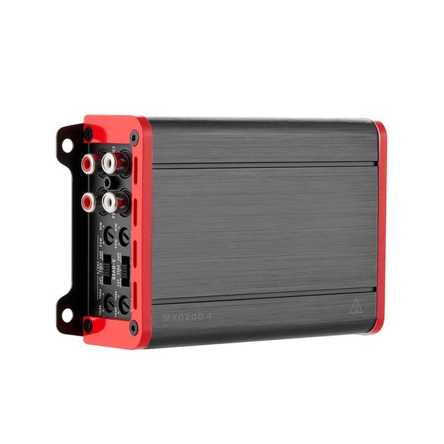 4-Channel Car Audio Amplifier Stable Bridgeable Class D Full Range Max Power 4 X 120W @ 4 Ohm / 4 X 200W @ 2 Ohm Full Amplifier