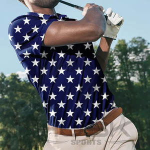 Meilleur Prix – Polo de Golf d'Été pour Homme en Polyester Respirant, Motif Tricoté 3D, Col Confortable - Product Image 6