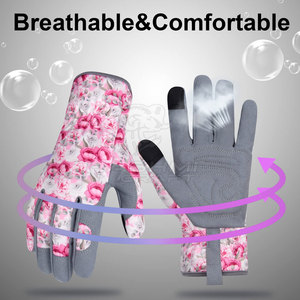 Guantes de Jardinería de Cuero Suave de Primera Calidad, Ideales para Jardinería Diaria y Tareas Generales al Aire Libre - Product Image 4