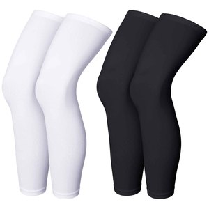 Manchons de compression haute performance pour les jambes, pour le jogging, la course à pied, l'athlétisme longue distance, respirants, en tissu à séchage rapide - Product Image 1