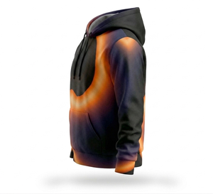 Service OEM, impression graphique, impression numérique, sweat à capuche pour homme en molleton 100% coton, coupe régulière, confortable, séchage rapide - Product Image 3