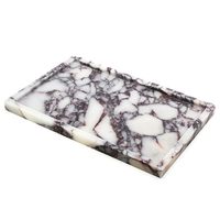 Plateau organisateur de parfums en marbre abordable pour flacons de luxe, maquillage et décoration de coiffeuse