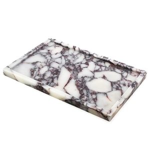 Affordable Marble Perfume Organizer Tray for Luxury Fragrance Bottles, <b>Makeup</b> and <b>Dressing</b> <b>Table</b> Decoration - Product Image 1