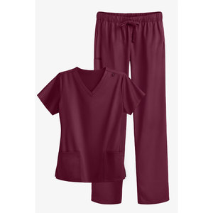 OEM New High Quality Beauty Salon Scrubs Uniforms Custom Logo Medical Scrubs <b>Sets</b> for Women <b>Doctors</b> Nurses - Product Image 4