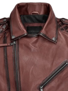 แจ็คเก็ตหนังแท้สไตล์เอาท์โลว์ - Product Image 3