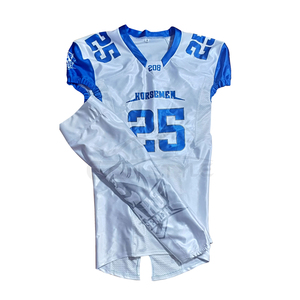 Uniforme de Fútbol Americano de Secado Rápido, Conjunto Deportivo de 2 Piezas con Diseño en Contraste para Entrenamiento en Equipo, Uniforme de Fútbol Personalizado - Product Image 1