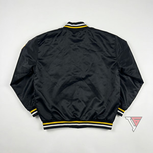 Blouson de Baseball en Satin brodé pour homme, Service OEM, personnalisé - Product Image 2