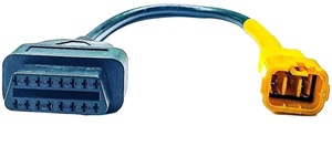 Rinku Motors RG BS6 Câble de numérisation de vélo pour Hero avec V521 OBD2 Scanner Outil de diagnostic de moto professionnel et lecteur OBD - Product Image 2