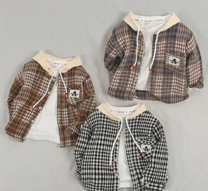 T-shirt en coton pour garçons, manches longues, fantaisie, 3-4 ans, décontracté, à porter tous les jours, confortable - Product Image 1