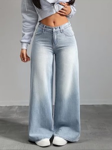 Top Seller Vintage Mom Jeans Classic High Rise Women's Denim Pants Fast Shipping - Product Image 5