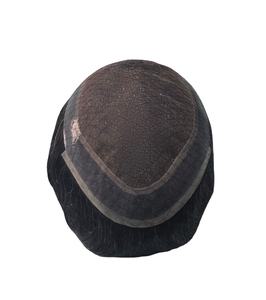 Prothèse capillaire pour homme en cheveux humains Remy, modèle australien, avec système de prothèse capillaire - Product Image 4