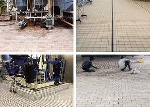 Transformación en la limpieza de baldosas industriales: limpieza profunda antes y después del mantenimiento de pisos de fábrica con lavado a presión. - Product Image 3