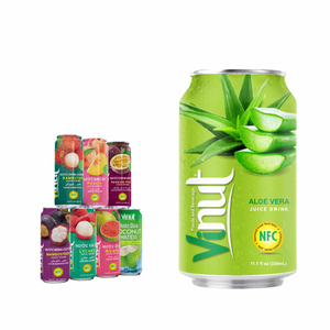VINUT Aloe Vera Juice 330ml Sugar-Free <b>Beverage</b> Made in Vietnam Factory Price Private Label with Free Sample Available - Product Image 1