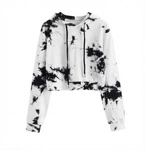 Sudadera con Capucha de Algodón 100% para Mujer, Estilo Casual, con Bloques de Color, para Otoño e Invierno, Manga Larga, con Cordón Ajustable - Product Image 2
