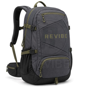 REVIBE Hiking <b>Backpack</b> 30-40L Waterproof Nylon Lightweight Outdoor Camping Sport Rectangular Soft Shell Arcuate Shoulder Strap - Product Image 2