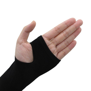 Manchons de compression noirs pour cyclisme, protection anti-UV, unisexe, pour adultes, pour le sport - Product Image 5