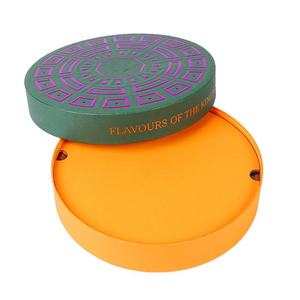 High Quality Eco-Friendly <b>Biodegradable</b> Luxurious <b>Packaging</b> Chocolate Custom Tubes Specialty Paper Box Hot Stamping Design Matt - Product Image 3
