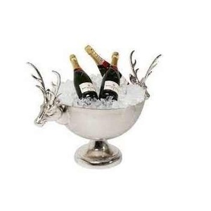 Polished Stainless Steel Beer Ice <b>Bucket</b> Beverage Tub <b>Drink</b> Cooler Leak Proof 3L Capacity Lightweight for Bar Party Wedding Home - Product Image 1