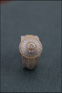 Fashion Forward Womens Luxury Moissanite Hip Hop <b>Ring</b> Elegant Diamond Look Jewelry Trendy Statement Gift Accessory - Product Image 6