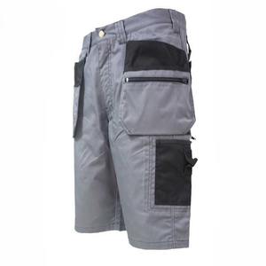 Shorts de travail haute visibilité pour hommes en gros – Shorts de chantier réfléchissants certifiés CE EU avec service de personnalisation OEM - Product Image 3