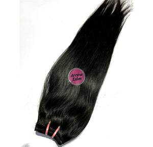 Extensiones de Cabello Humano Remy Indio Natural Liso de Alta Calidad Arrow Exim, 3.5 oz, Mechones con Doble Trama a Máquina - Product Image 4