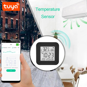 รีโมทคอนโทรลอัจฉริยะ Tuya WiFi พร้อมหน้าจอ LCD เซ็นเซอร์วัดอุณหภูมิและความชื้น ฮับอินฟราเรดอเนกประสงค์สำหรับเครื่องใช้ไฟฟ้าภายในบ้าน รุ่น PST-S09 - Product Image 4