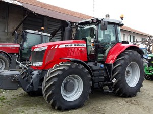 Tracteurs à roues Massey Ferguson 7722s Dyna6 d'occasion en bon état, 190 CV, avec boîte de vitesses, moteur, pompe et roulement, 0-2000 heures, à vendre - Product Image 3