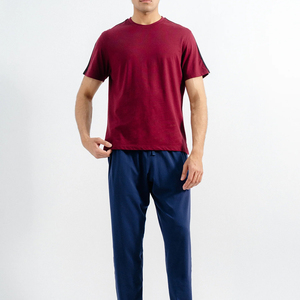 T-shirt Homme Personnalisé Col Rond Écologique Respirant Séchage Rapide Polyester/Coton Coupe Slim Hip Hop Grande Taille Anti-Rétrécissement OEM - Product Image 4