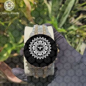 Reloj de Lujo para Hombre Charm_Jewells, 40 mm, Analógico, Mecánico, Correa de Acero Inoxidable, Cristal de Zafiro, Fecha Automática, Resistente al Agua 10 Bar - Product Image 4