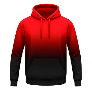 Modern Sublimated Gradient Hoodie Pullover Sweatshirt <b>for</b> Men and Women, Stylish Hooded Top <b>for</b> Streetwear - Product Image 5