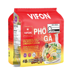 Nouilles de riz instantanées Vifon saveur poulet 118g non raffinées 0% de matières grasses (pour l'exportation) Vente en gros du Vietnam - Product Image 1
