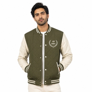 Chaqueta Varsity, Prenda Estilo Letterman con Forro Suave, Cuello Clásico, Construcción Duradera, Diseños Personalizados - Product Image 1