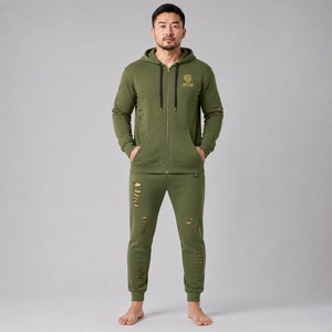 Survêtement décontracté conçu avec un tissu respirant, une coupe confortable et une mobilité flexible pour un style de vie décontracté et actif. - Product Image 1